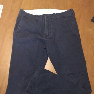 Hollister pants navy blue